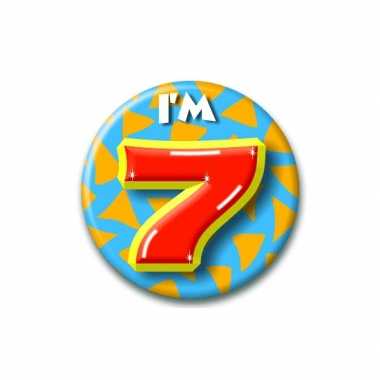7 jaar button