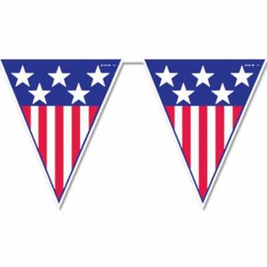 Amerika vlaggenlijnen 4 meter