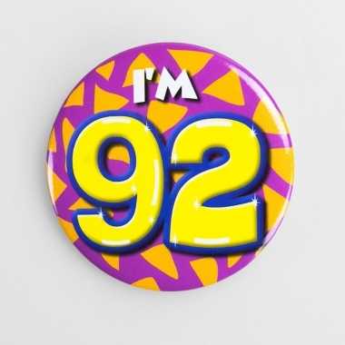 Button i'm 92