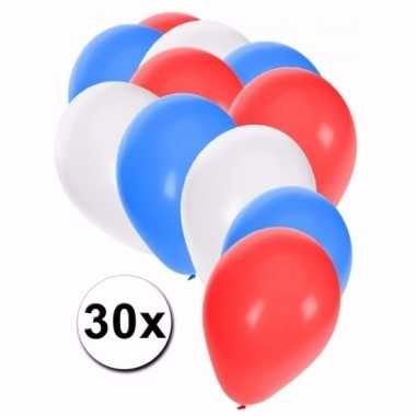 Feest ballonnen kleuren engeland 30x