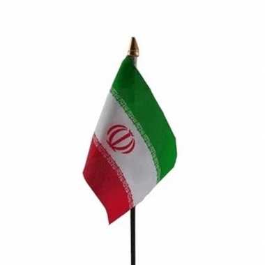 Iran luxe zwaaivlaggetje polyester