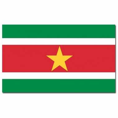 Landen vlag suriname