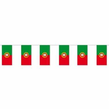 Papieren vlaggenlijnen portugal