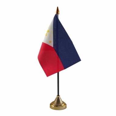 Polyester filipijnse vlag bureau 10 15