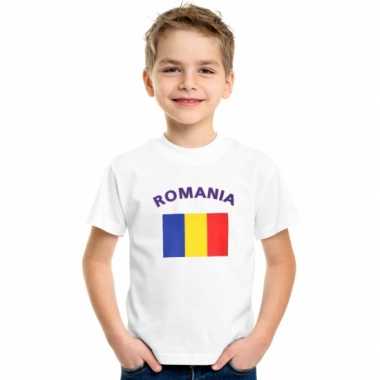Roemeens vlaggen t shirt kinderen