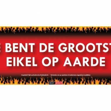 Sticky devil stickers tekst eikel