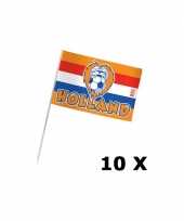 10 zwaaivlaggen holland