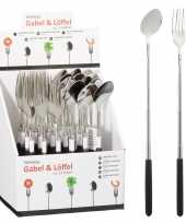 2 delig funartikel uitschuifbaar bestek