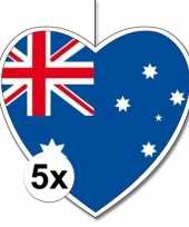 5x thema australie hangversiering hart 28