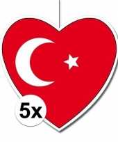 5x thema turkije hangversiering hart 28hartvormig turkije 28