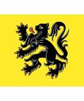 5x vlaanderen vlag stickers 7 5 10