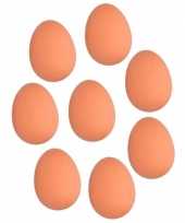 8x fop kippen eieren bruin