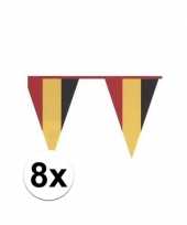 8x vlaggenlijn belgische kleuren