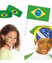 Brazilie thema verkleed set