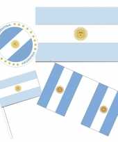 Feestartikelen argentinie versiering pakket