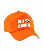 Holland supporter pet cap wij houden oranje ek wk volwassenen
