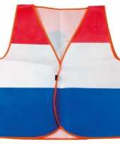 Holland supporters vestje rood wit blauw