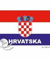 Kroatie fan vlag