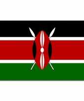 Landen vlag kenia 90 150