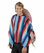 Mexicaanse verkleed kleding poncho