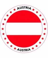 Oostenrijk vlag bierviltjes