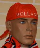 Oranje holland bandana