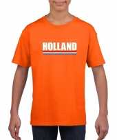 Oranje holland supporter shirt kinderen