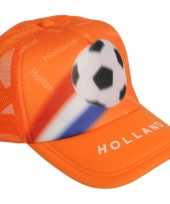 Oranje pet holland voetbal