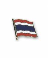 Pin speld vlag thailand 20 mm