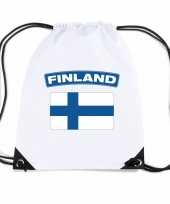 Sporttas rijgkoord vlag finland
