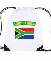 Sporttas rijgkoord vlag zuid afrika