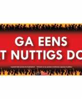 Sticky devil stickers tekst nuttigs doen