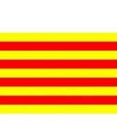 Vlag catalonie ophangringen 90 150
