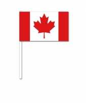 Zwaaivlaggetjes canadese vlag