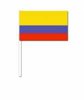 Zwaaivlaggetjes colombiaanse vlag