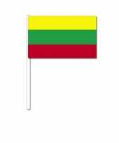 Zwaaivlaggetjes litouwese vlag