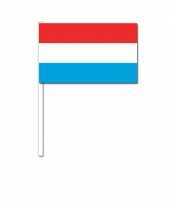 Zwaaivlaggetjes luxemburgse vlag